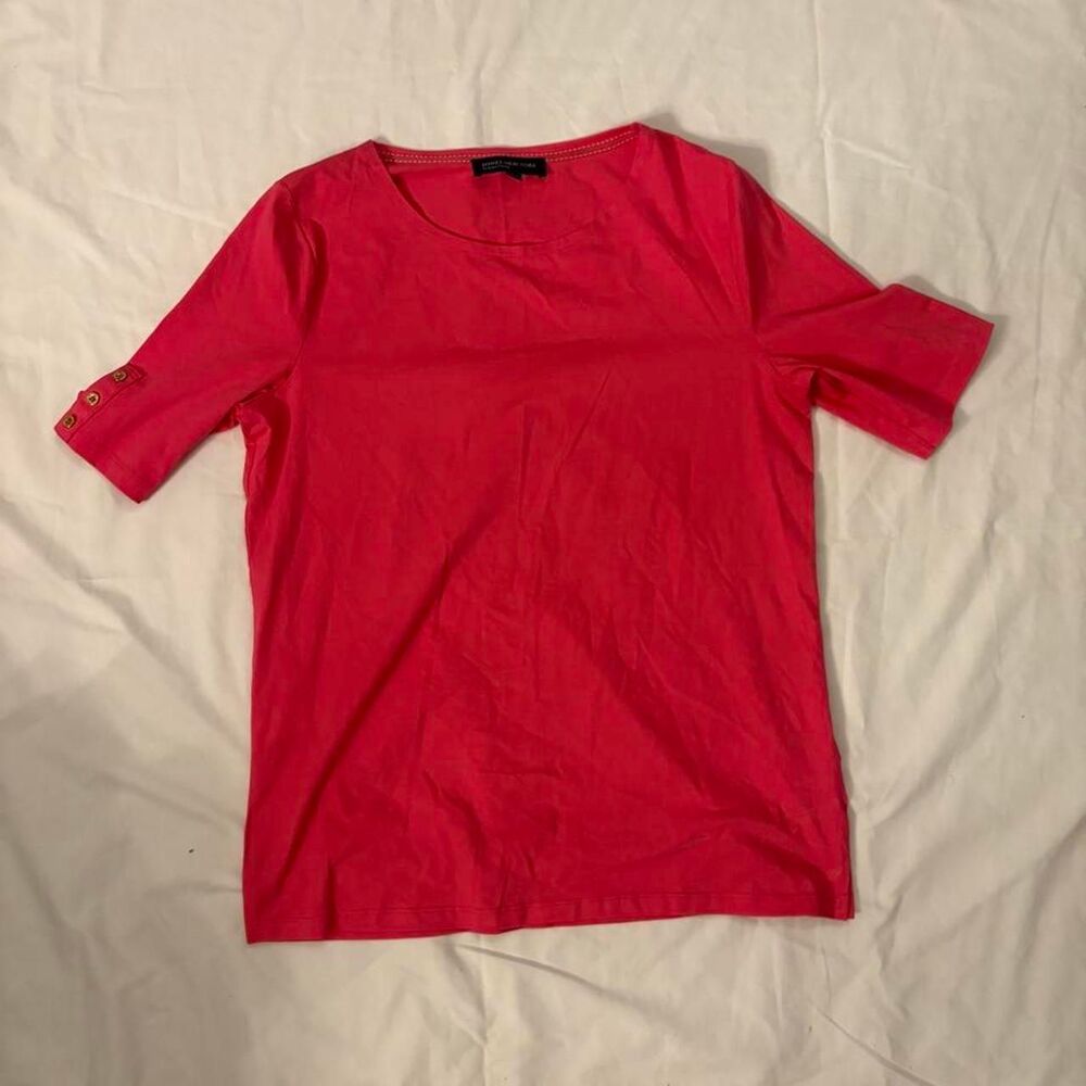 Women's Pink and Red Blouse